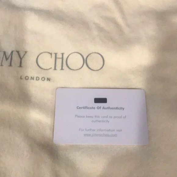 πHP π π Jimmy Choo Grained Leather Shoulder Bag - Picture 8 of 15